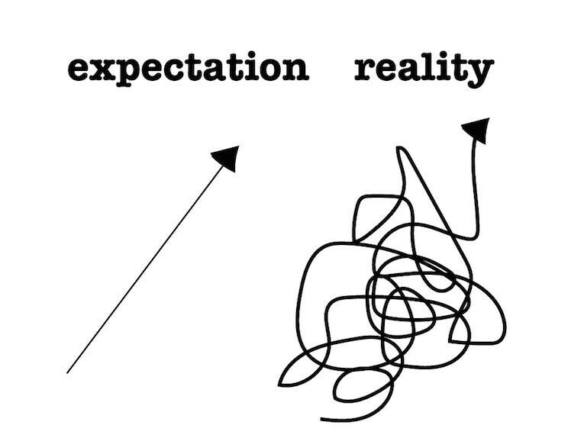 expectation vs reality
